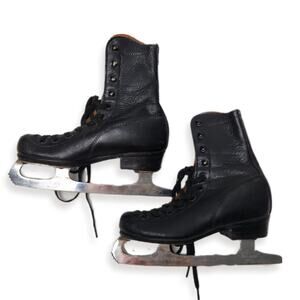 Vintage Sheffield Steel CCM Ice Skates England 9  6 2/3